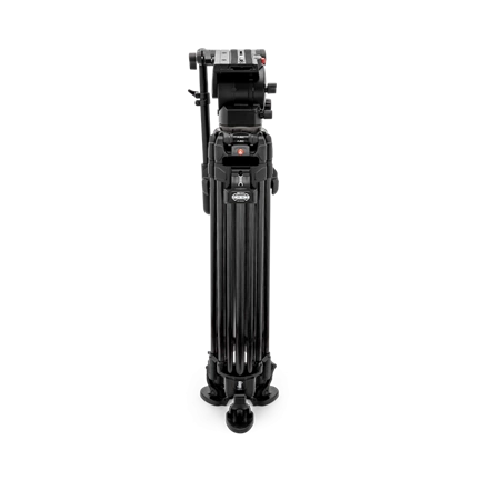 MANFROTTO 526 Pro Video fej + 645 Fast karbon állvány, 2n1 terp. ikerláb MVK526TWINFC