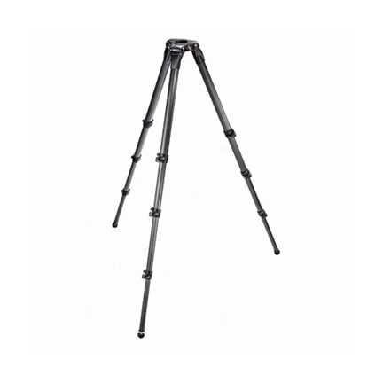 MANFROTTO 526 fluid fej + 536 karbon állvány,100-as csésze, single láb 526,536K-1