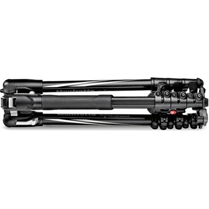 Manfrotto Befree Advanced 4 szekciós alu fotó állvány és gömbfej fotóállvány szett fekete Manfrotto Befree Advanced 4 szekciós alu fotó állvány és gömbfej fotóállvány szett fekete