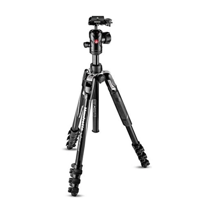 Manfrotto Befree Advanced 4 szekciós alu fotó állvány és gömbfej fotóállvány szett fekete Manfrotto Befree Advanced 4 szekciós alu fotó állvány és gömbfej fotóállvány szett fekete