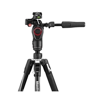 MANFROTTO Befree live 3D kit: alu állvány csatos láb+3D live fluid fej