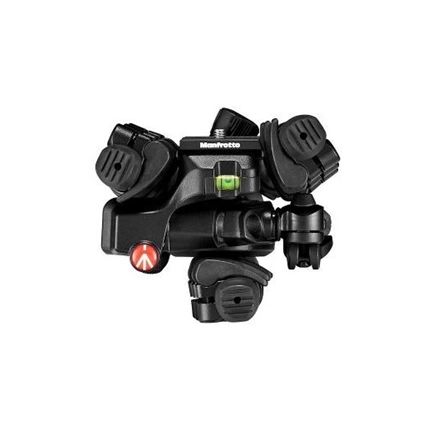 MANFROTTO Befree live 3D kit: alu állvány csatos láb+3D live fluid fej