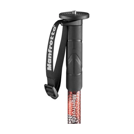 MANFROTTO Element MII Monopod Alu 5 szekciós, piros MMELMIIA5RD