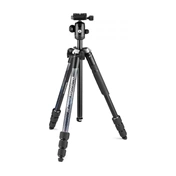 MANFROTTO Element MII állvány Alu 4 szekció, gömbfej, fekete MKELMII4BK-BH