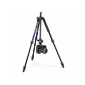 MANFROTTO Element MII állvány Alu 4 szekció, gömbfej, kék MKELMII4BL-BH