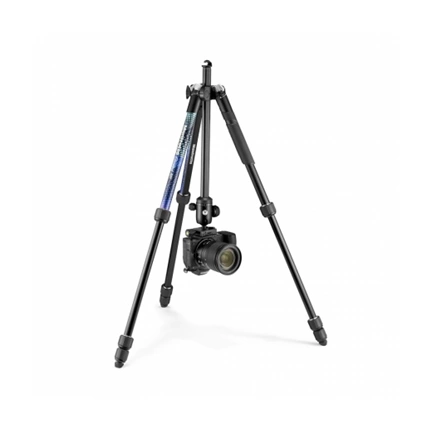 MANFROTTO Element MII állvány Alu 4 szekció, gömbfej, kék MKELMII4BL-BH