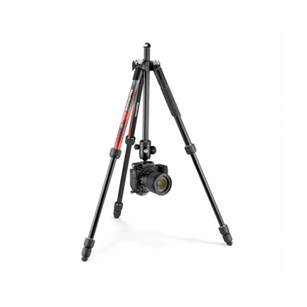 MANFROTTO Element MII állvány Alu 4 szekció, gömbfej, piros MKELMII4RD-BH