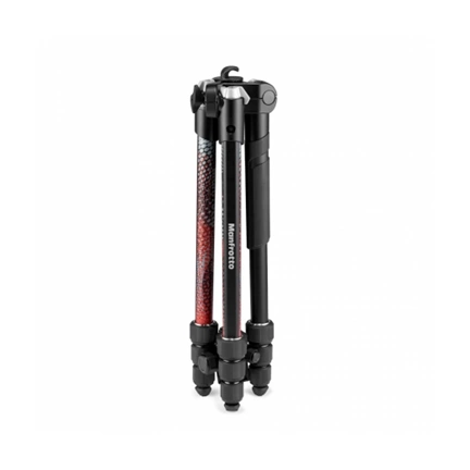 MANFROTTO Element MII állvány Alu 4 szekció, gömbfej, piros MKELMII4RD-BH