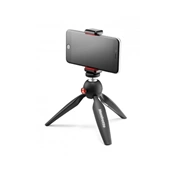 MANFROTTO MINI TRIPOD BK W/ PHONE CLAMP MKPIXICLAMP-BK