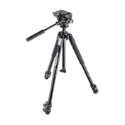 Manfrotto 190X alu fotó állvány MHXPRO-2D fluid videó fejes állványszett