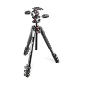 Manfrotto Hobbist 190XPRO 4 szekciós alu fotó állvány és X-PRO 3W fotó fej állványszett Manfrotto Hobbist 190XPRO 4 szekciós alu fotó állvány és X-PRO 3W fotó fej állványszett