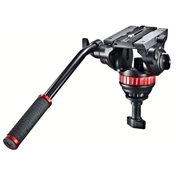 Manfotto MVK502AM-1 MVH502A fluid videófej + MVT502AM alu videóállvány, középterpesz szett Manfotto MVK502AM-1 MVH502A fluid videófej + MVT502AM alu videóállvány, középterpesz szett