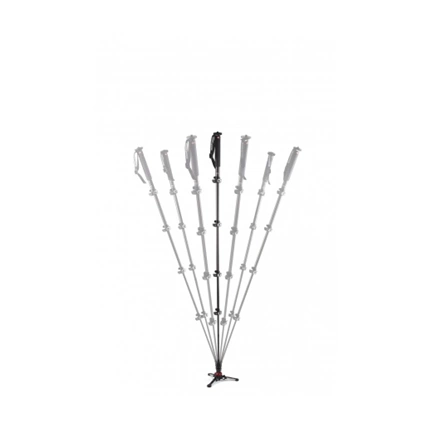 Manfrotto XPRO 5 szekciós karbon  videó monopod fluidtech talppal