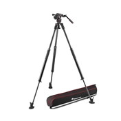 MANFROTTO Nitrotech 608 fej + 635 Fast karbon állvány, szimpla láb MVK608SNGFC