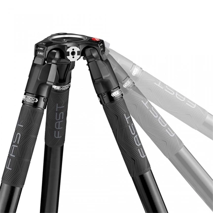 MANFROTTO Nitrotech 608 fej + 635 Fast karbon állvány, szimpla láb MVK608SNGFC