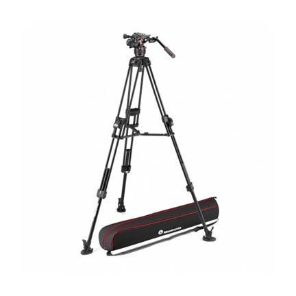 MANFROTTO Nitrotech 608 fej + 645 Fast Alu állvány, középterp. ikerláb MVK608TWINFA MANFROTTO Nitrotech 608 fej + 645 Fast Alu állvány, középterp. ikerláb MVK608TWINFA