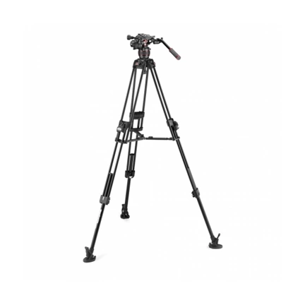 MANFROTTO Nitrotech 608 fej + 645 Fast Alu állvány, középterp. ikerláb MVK608TWINFA MANFROTTO Nitrotech 608 fej + 645 Fast Alu állvány, középterp. ikerláb MVK608TWINFA
