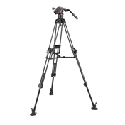 MANFROTTO Nitrotech 608 fej + 645 Fast karbon állvány, k.terp ikerláb MVK608TWINFC