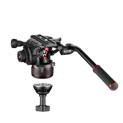 MANFROTTO Nitrotech 608 fej + 645 Fast karbon állvány, k.terp ikerláb MVK608TWINFC