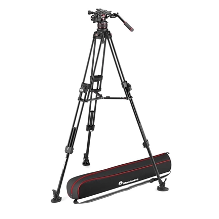 MANFROTTO Nitrotech 612 fej + 645 Fast Alu állvány, középterp. ikerláb MVK612TWINFA MANFROTTO Nitrotech 612 fej + 645 Fast Alu állvány, középterp. ikerláb MVK612TWINFA