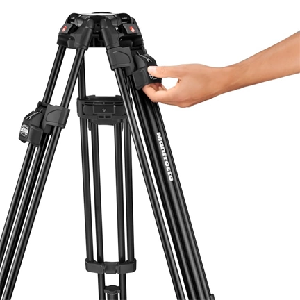 MANFROTTO Nitrotech 612 fej + 645 Fast Alu állvány, középterp. ikerláb MVK612TWINFA MANFROTTO Nitrotech 612 fej + 645 Fast Alu állvány, középterp. ikerláb MVK612TWINFA