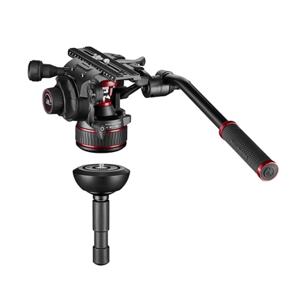 MANFROTTO Nitrotech 612 fej + 645 Fast karbon állvány, k.terp ikerláb MVK612TWINFC