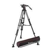 MANFROTTO Nitrotech 612 video fej + alu állvány középterpesz, ikerláb MVK612TWINMA MANFROTTO Nitrotech 612 video fej + alu állvány középterpesz, ikerláb MVK612TWINMA