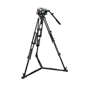 Manfrotto 545GBK videó állvány és 509HD videó fej - profi videóállvány szett