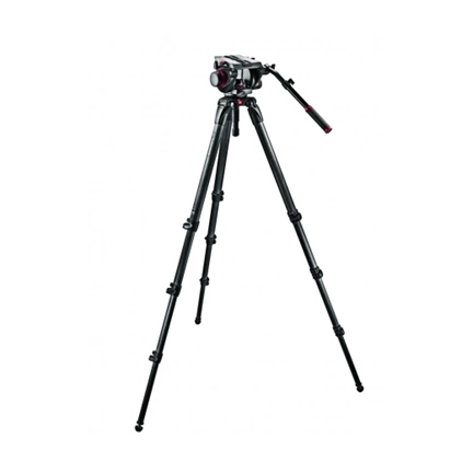 Manfrotto 536K videó állvány és 509HD videó fej - profi videóállvány szett