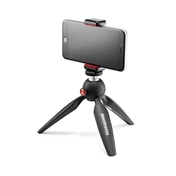 MANFROTTO Pixi mini állvány MII, univerzális okostelefon tartóval