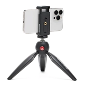 MANFROTTO Pixi mini állvány MII, univerzális okostelefon tartóval