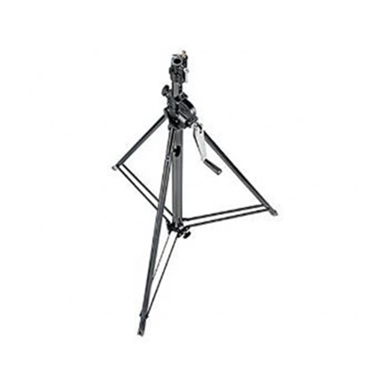 MANFROTTO WIND-UP LEVLEG BLACK ZINC