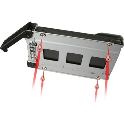 MB991IK-B 2.5” SAS/SATA Mobile Rack For 3.5” Device Bay