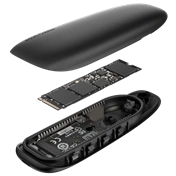 MBR ASUS COBBLE - külső ház - m.2 NVMe SSD > USB3.2 Type-C - ESD-A1A
