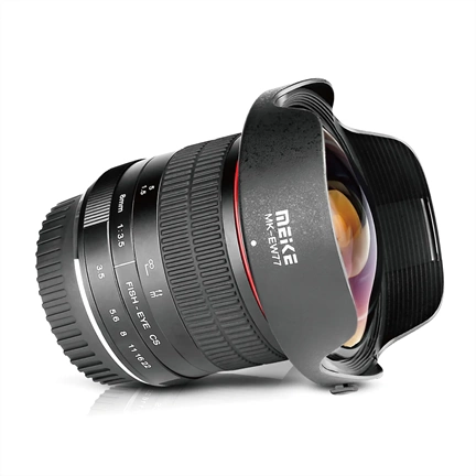 MEIKE 8mm f/3.5 Ultra Wide Angle Fisheye Lens for All Canon EOS EF Mount MEIKE 8mm f/3.5 Ultra Wide Angle Fisheye Lens for All Canon EOS EF Mount