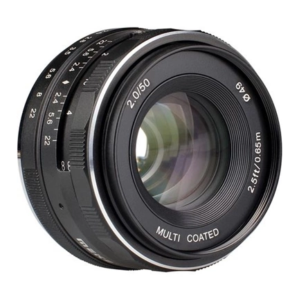 MEIKE / ALPHA DIGITAL Lens Meike MK-50 F2.0 Micro Four Thirds mount