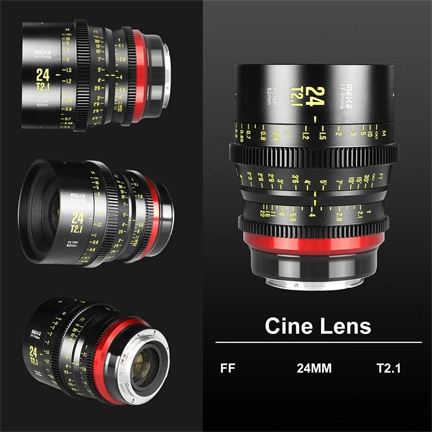 MEIKE Prime 24mm T2.1 Cine Lens for Full Frame EF/E/L/RF