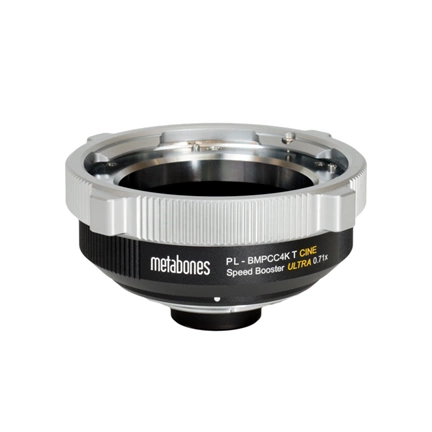 METABONES Speed Booster ULTRA 0.71 T Cine Adapter ARRI PL (objektív) - BMPCC4K (váz)