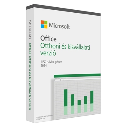 MICROSOFT Office Home and Business Otthoni és kisvállalati 2024 Hungarian EuroZone Medialess MICROSOFT Office Home and Business Otthoni és kisvállalati 2024 Hungarian EuroZone Medialess