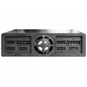 MOBIL RACK DELOCK 2,5" USB 2.0 külső 6db SATA HDD/SSD