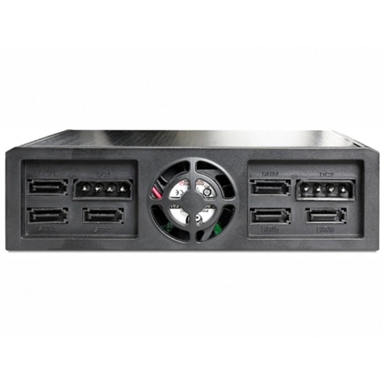 MOBIL RACK DELOCK 2,5" USB 2.0 külső 6db SATA HDD/SSD