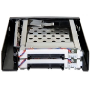 MOBIL RACK DELOCK 3,5" USB 2.0 / SATAII külső SATA HDD ház Szürke (47189)