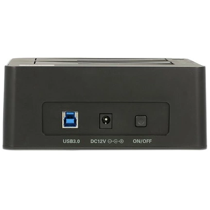 MOBIL RACK DELOCK Duál dokkoló állomás SATA HDD > USB 3.0 klónozási funkcióval