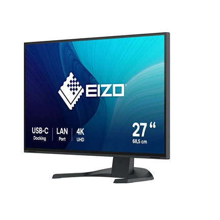MON EIZO FlexScan EV2740X-BK 27" 3840 x 2160 fekete