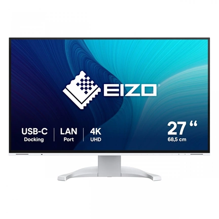 MON EIZO FlexScan EV2740X-WT 27" 3840 x 2160 fehér