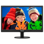 MON PHILIPS 18,5" LED 193V5LSB2/10 EPEAT Silver ES 6.0 fekete