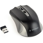 MOUSE GEMBIRD MUSW-4B-04 wireless fekete-szürke