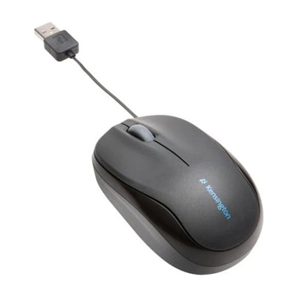 MOUSE KENSINGTON Pro Fit visszahúzható vezetékes egér - USB