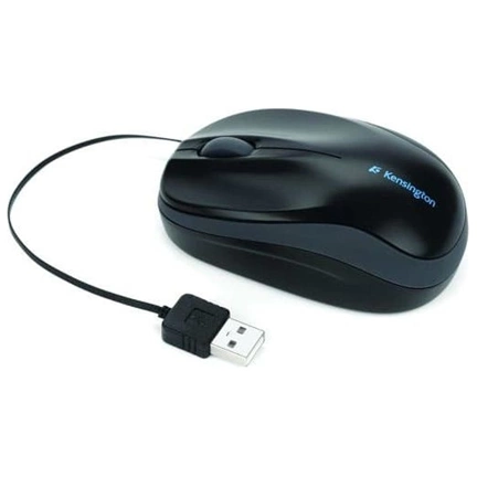 MOUSE KENSINGTON Pro Fit visszahúzható vezetékes egér - USB