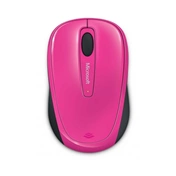 MOUSE MICROSOFT Wireless Mobile Mouse 3500 Optikai BlueTrack Magenta